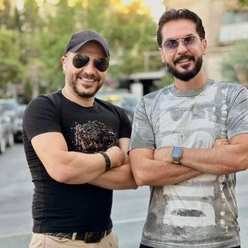 شاهد .. معتز وعصام يجتمعان بعد 13 عاماً-بالصور