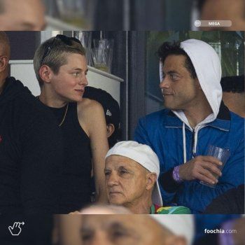 شاهد .. قبل وأحضان.. صور تجمع رامي مالك بحبيبته الجديدة بعد إنفصاله عن لوسي بوينتون مباشرة