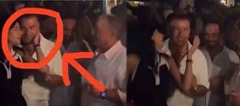 شاهد .. عمرو دياب يرافق فتاة بدت وكأنها حبيبته-بالصورة