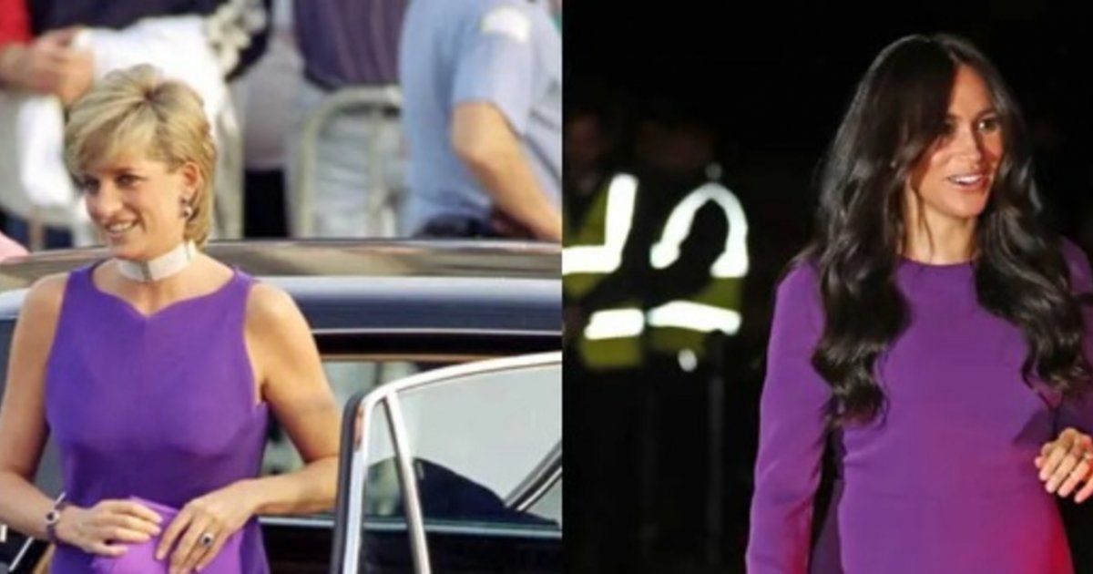 شاهد .. بالصور - ميغان ماركل تستوحي من الليدي ديانا في لباسها في بعض المناسبات