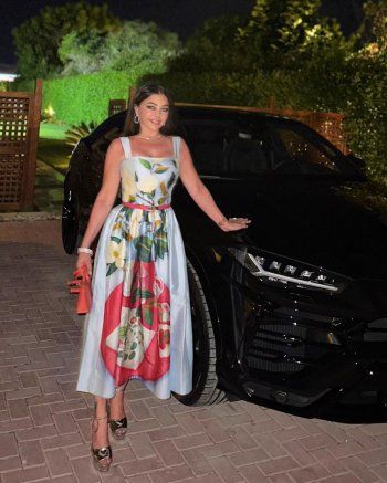 شاهد .. تعرفوا إلى سيارة هيفا وهبي الفارهة.. سعرها خيالي وتصميمها مدهش