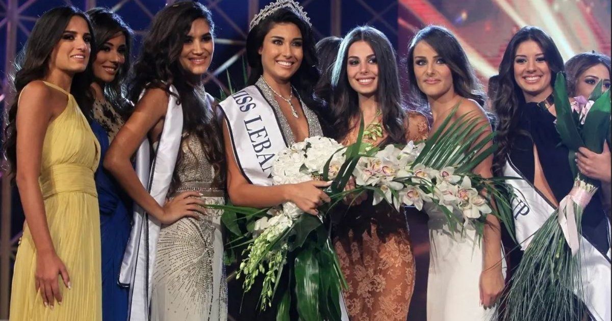 شاهد .. ملكة جمال لبنان تستعرض حملها الأول بجلسة تصوير مع زوجها الوسيم -بالصور