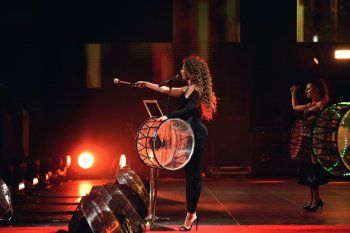 شاهد .. بالصور- أجواء من الحماس والفرح.. إليكم ما قالته ميريام فارس عن طاقت الجمهور في حفل السعودية