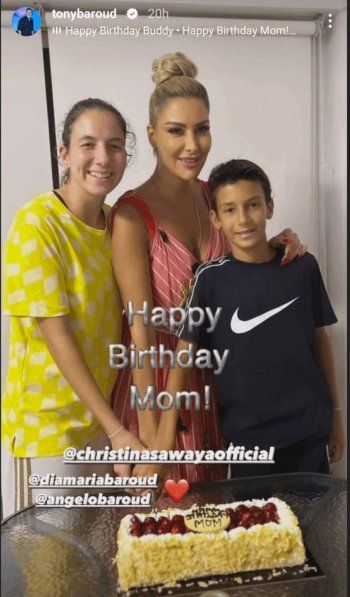 شاهد .. رغم طلاقهما.. طوني بارود يحتفل بعيد ميلاد كريستينا صوايا وما قاله لها مؤثر - بالصور