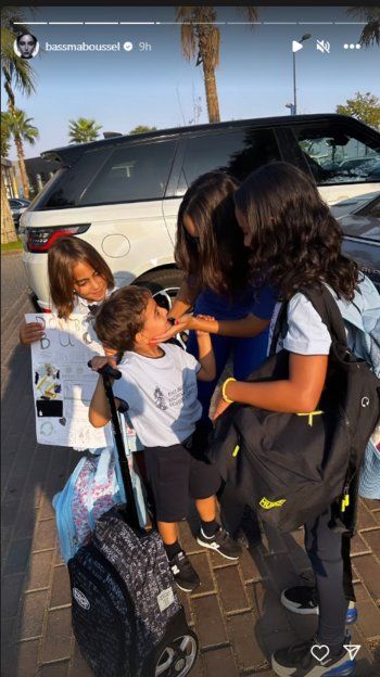 شاهد .. بالصور- رغم الإنفصال..بسمة بوسيل بصحبة تامر حسني والسبب!