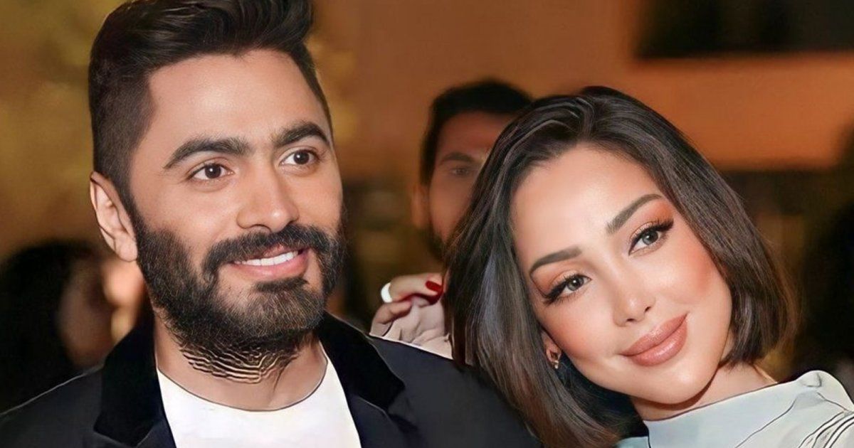 شاهد .. بالصور- رغم الإنفصال..بسمة بوسيل بصحبة تامر حسني والسبب!