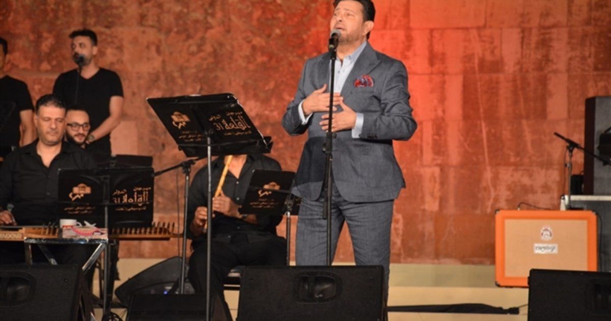 شاهد .. هاني شاكر يحيي حفلاً ضمن مهرجان القلعة