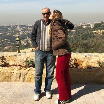 شاهد .. بالصور- بعد 60 يوم على رحيله.. ريان حركة تستذكر والدها بهذه الكلمات المؤثرة