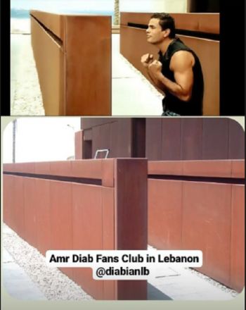 شاهد .. بالفيديو- عمرو دياب في كواليس تصوير كليب "ليلي نهاري" في لبنان منذ 19 عاماً