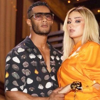 شاهد .. بالصورة - بكلمات من الحب والرومنسية..محمد رمضان يعايد زوجته نسرين السيد بعيد ميلادها