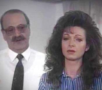 شاهد .. بالصورة - نادين خوري تستذكر مسلسل إنحراف وتوجه رسالة لروح رفيق سبيعي