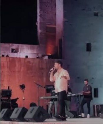 شاهد .. أحمد جمال يلهب ليل مهرجان القلعة