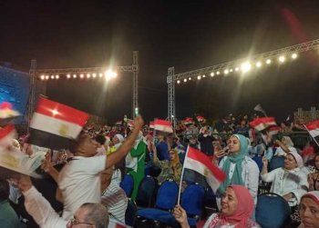 شاهد .. علي الحجار يحصد تفاعلاً هائلاً من الجمهور في حفله بمهرجان القلعة