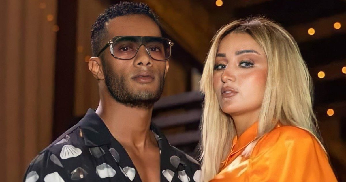 شاهد .. محمد رمضان يغازل زوجته برومانسية-بالصورة