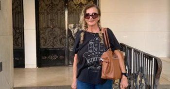 شاهد .. بجمالها المعتاد ورشاقتها الواضحة.. أول ظهور لـ نجلاء فتحي بعد غياب طويل