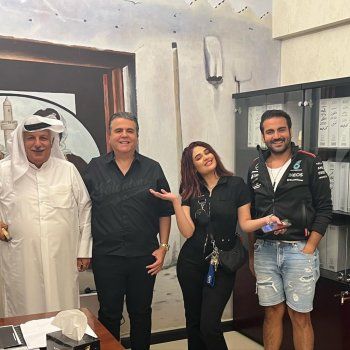 شاهد .. بالصورة - ليالي دهراب تشوّق لأعمالها الجديدة