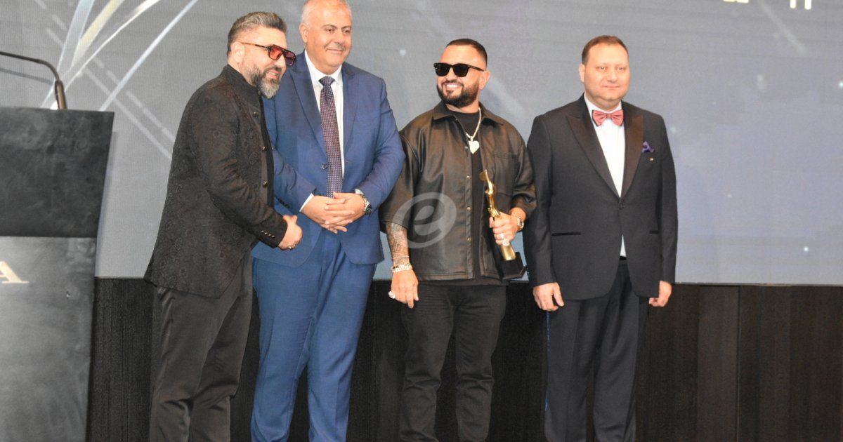 شاهد .. "بيروت غولدن أواردز" يجمع سوبر ساكو وباسم مغنية وطارق تميم ونادر صعب وهشام حداد وغيرهم