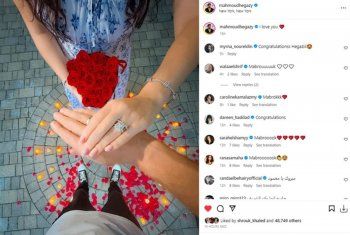 شاهد .. بعد انفصاله عن أسما شريف منير .. محمود حجازي يعلن خطوبته