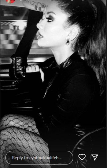 شاهد .. بالصور- سينتيا خليفة تتألق بأحدث إطلالاتها