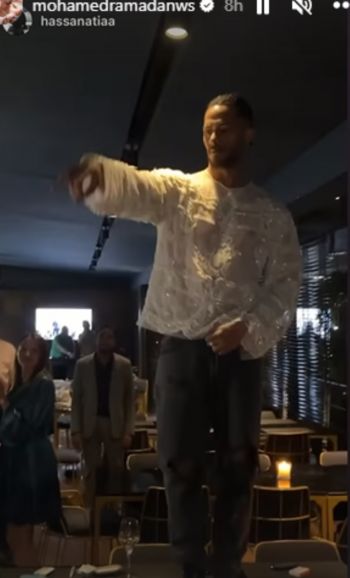 شاهد .. بعد محمد رمضان وأحمد سعد وغيرهما .. سعد رمضان بملابس شفافة