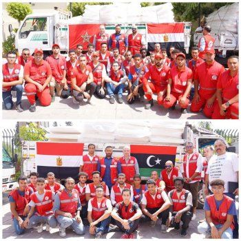 شاهد .. تامر حسني يهبّ للمشاركة في توزيع المساعدات للشعبين المغربي والليبي-بالصور