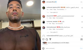 شاهد .. بعد محمد رمضان وأحمد سعد وغيرهما .. سعد رمضان بملابس شفافة