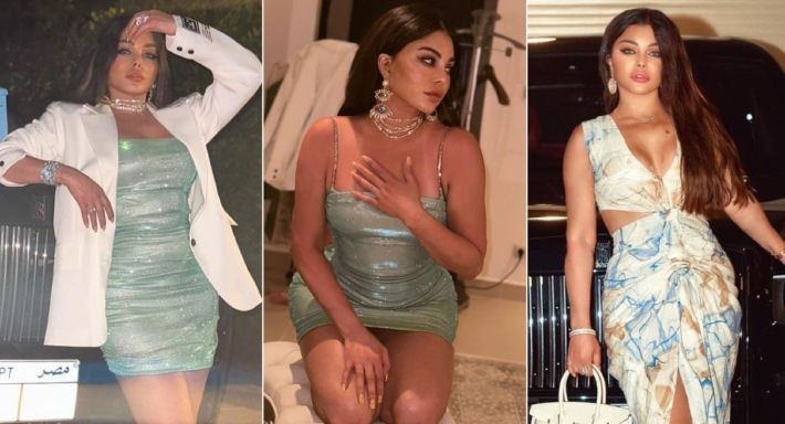 هيفاء وهبي جابت عربية جديدة وهي شديدة : شاهد