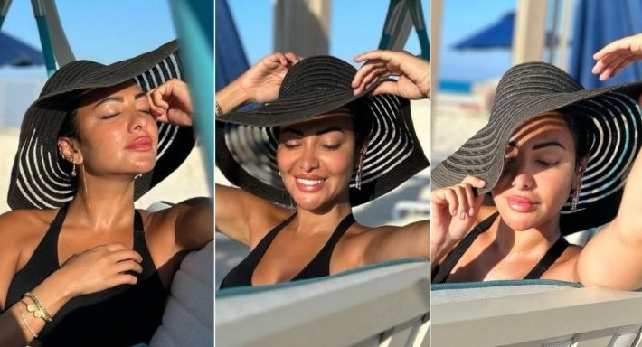 الساحل الشمالي مقلوب و السبب : مايوه ميرهان حسين