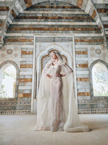 شاهد .. زهور العروس : الانصهار الرومانسي لأناقة باريس وزهور ألمانيا في نهضة عبد محفوظ الجديدة