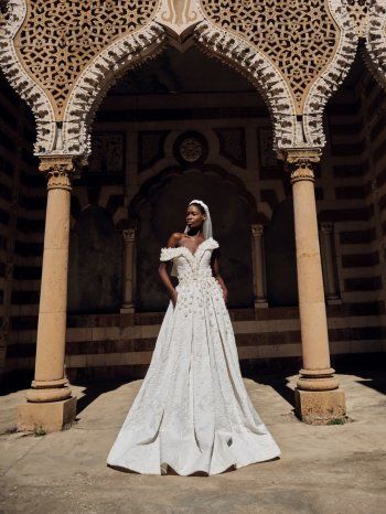 شاهد .. زهور العروس : الانصهار الرومانسي لأناقة باريس وزهور ألمانيا في نهضة عبد محفوظ الجديدة