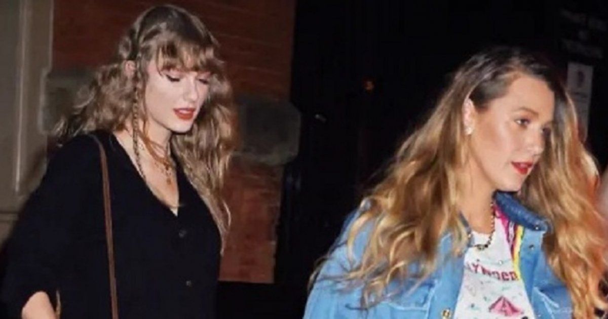 شاهد .. بالصورة - تايلور سويفت وبلايك ليفلي يتناولان العشاء سوياً في ثياب خريفية أنيقة