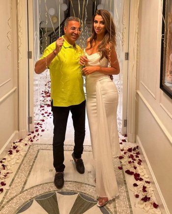 شاهد .. بالصور - أنابيلا هلال تحتفل بعيد ميلاد زوجها وتوجه له أجمل الكلمات