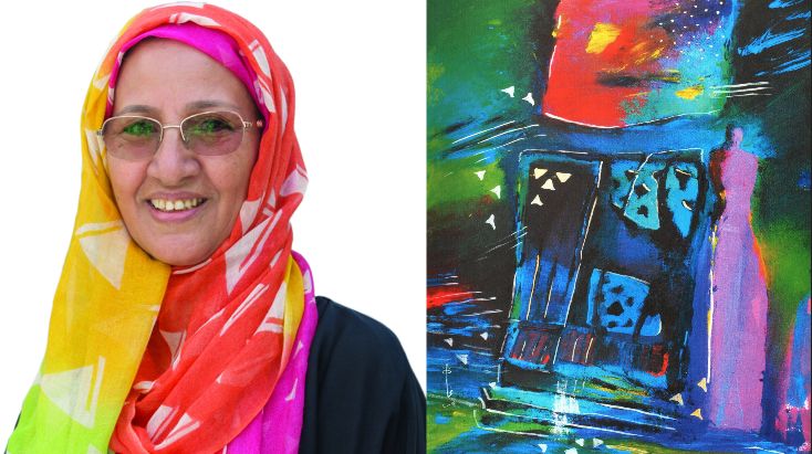 لطيفة بنت محمد تُهنئ الفنانة نجاة مكي بنيلها “وسام الفارس” من الحكومة الفرنسية