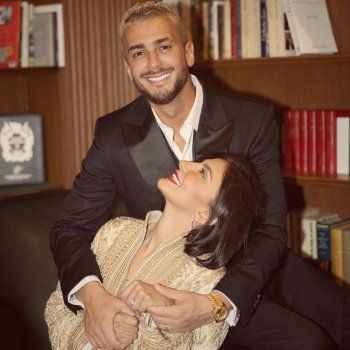 شاهد .. سعد لمجرد يحتفل بالذكرى الاولى لزواجه من غيثة العلاكي ويوجه لها رسالة مؤثرة - بالصور