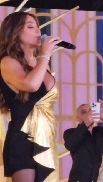 شاهد .. إطلالة هادئة لـ إليسا بتوقيع عالمية.. تعرفوا إلى سعر فستانها