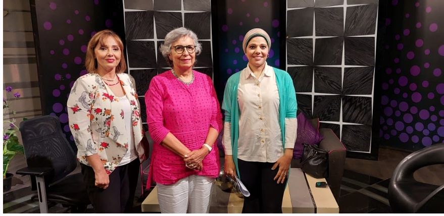 دليلة الكرداني الحاصلة علي جائزة الدولة التقديرية في نجوم علي لايف غدا