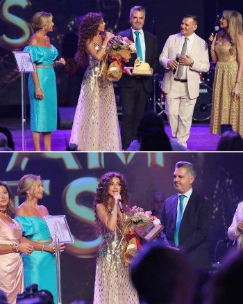 شاهد .. بالصور - ميريام فارس ملكة بإنسانيتها بالإضافة الى مسيرتها الفنية المبدعة