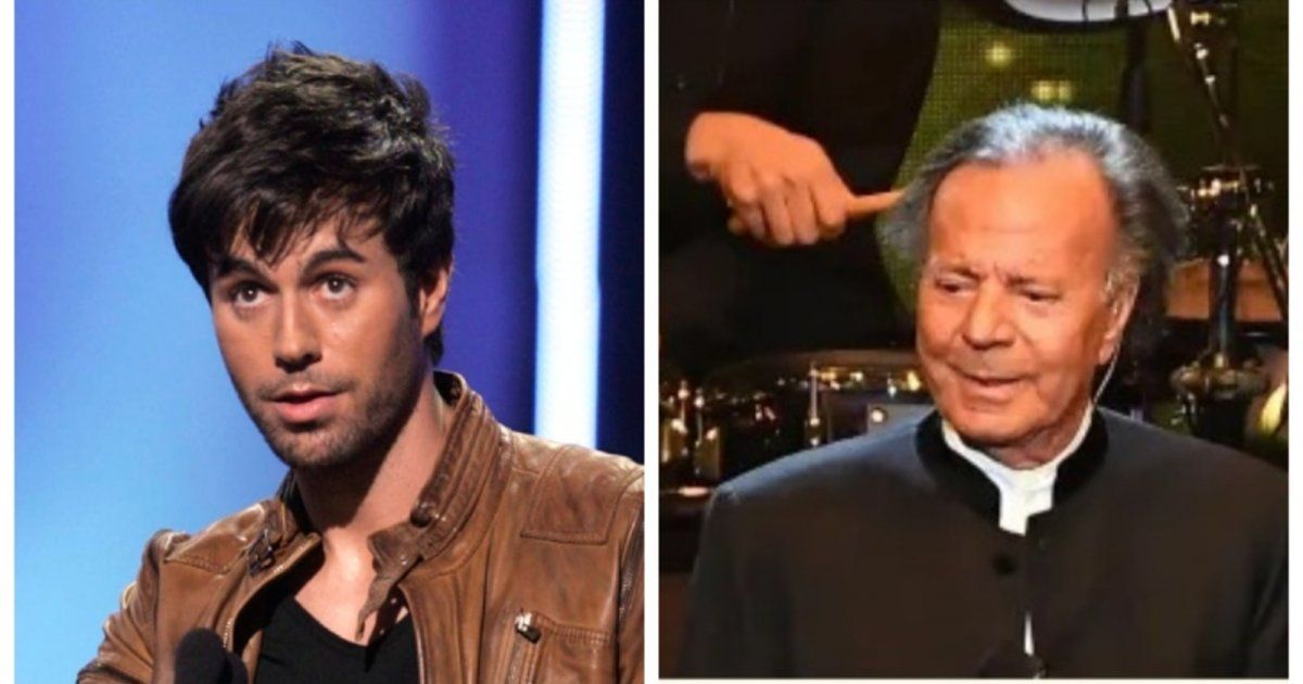 شاهد .. علاقة معقدة تجمع إنريكيه إغلسياس بـ خوليو إغلسياس.. يتصالحان بعد سنوات من الجفاء