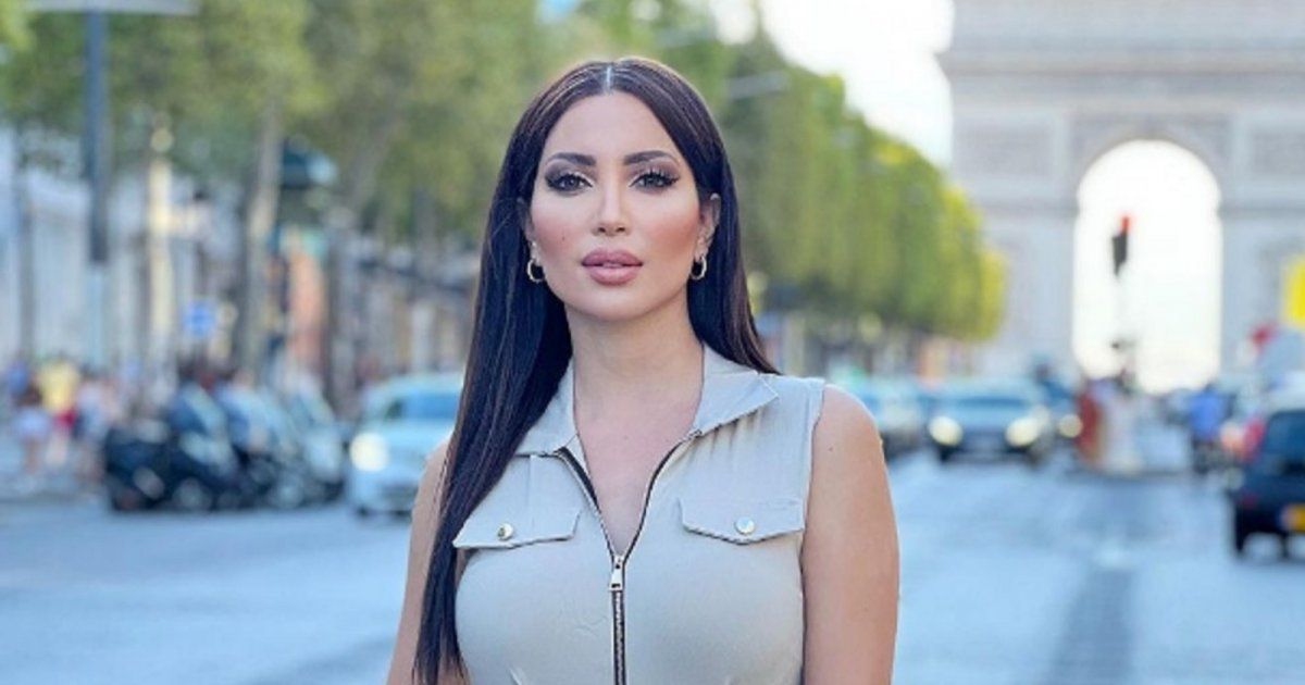 شاهد .. بالصور- برشاقة وجمال.. نسرين طافش تستعرض جاذبيتها