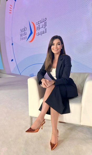 شاهد .. بالصور - ليال الإختيار تطل من منتدى الإعلام العربي في دبي