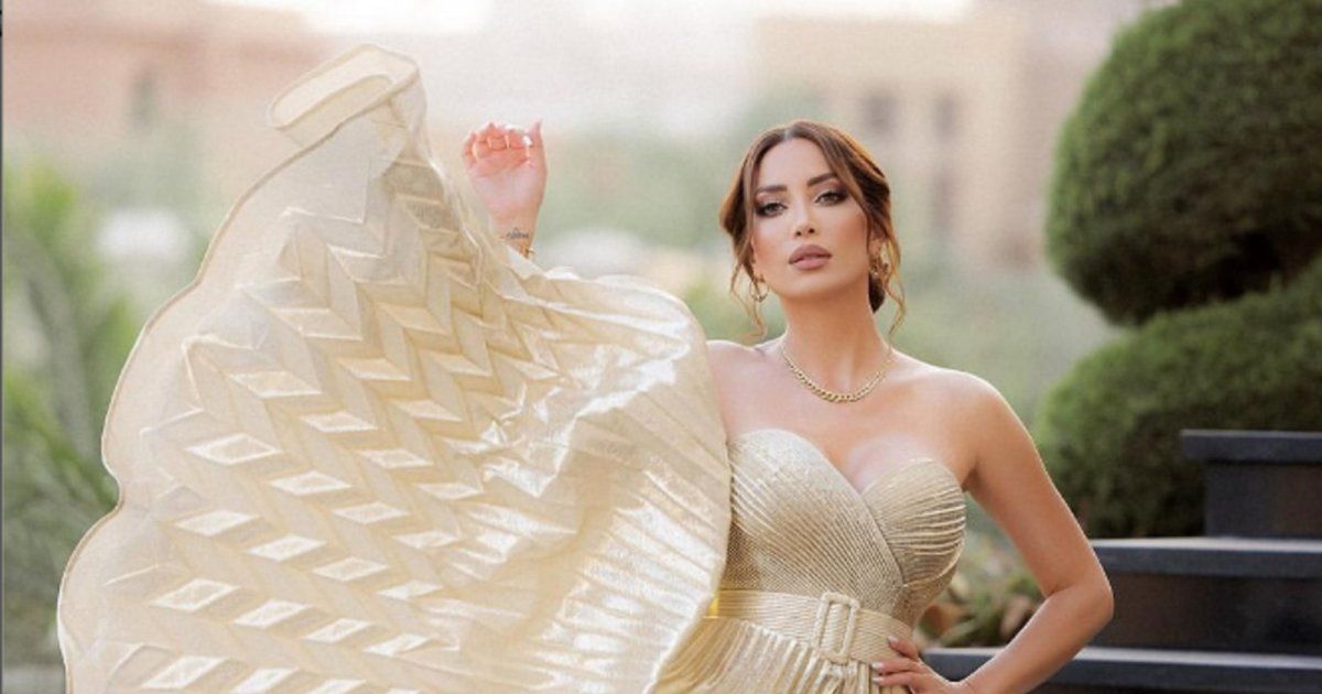 شاهد .. بالصور- الأناقة والجمال..عنوان إطلالة نسرين طافش الرائعة