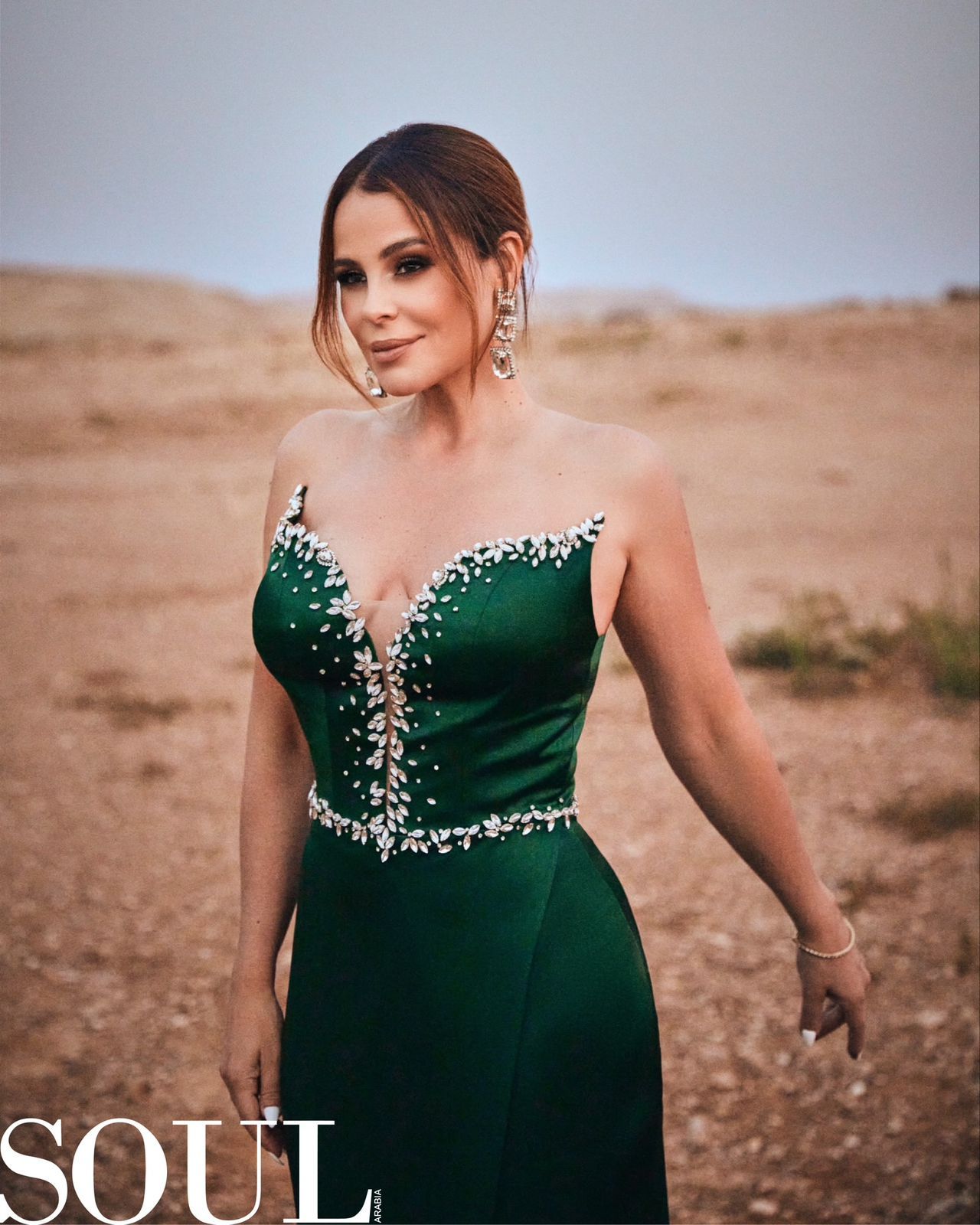 كارول سماحة في جلسة تصوير لغلاف سول العربية: “أعيش بالأمل”