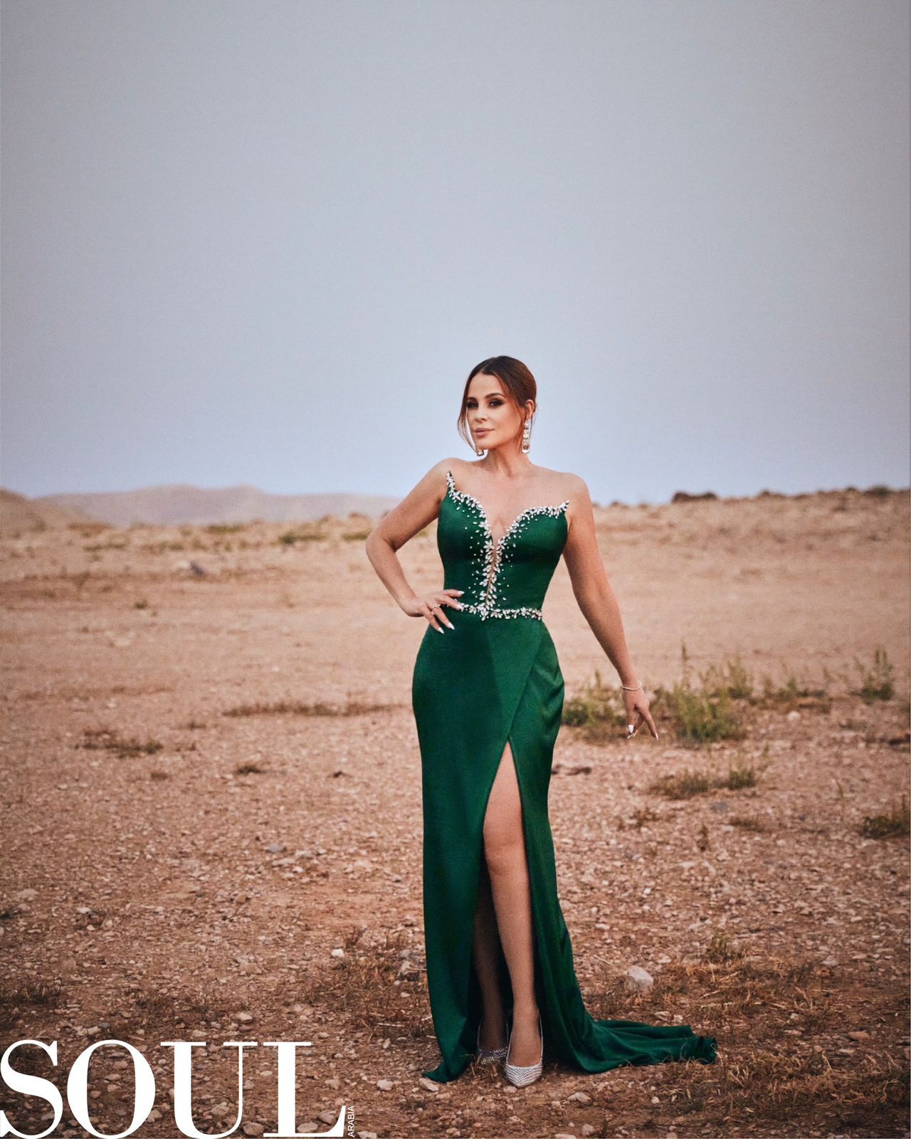 كارول سماحة في جلسة تصوير لغلاف سول العربية: “أعيش بالأمل”