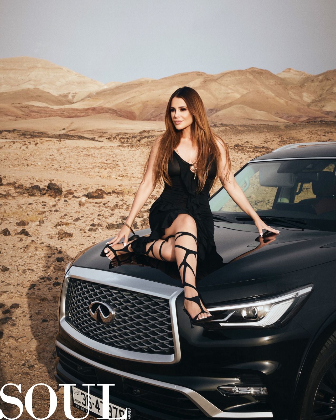 كارول سماحة في جلسة تصوير لغلاف سول العربية: “أعيش بالأمل”