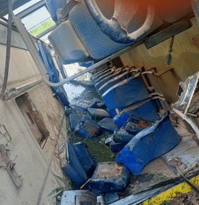 أخبار مصر | بالأسماء.. إصابة 9 أشخاص في انقلاب أتوبيس مدرسة خاصة بالمنوفية