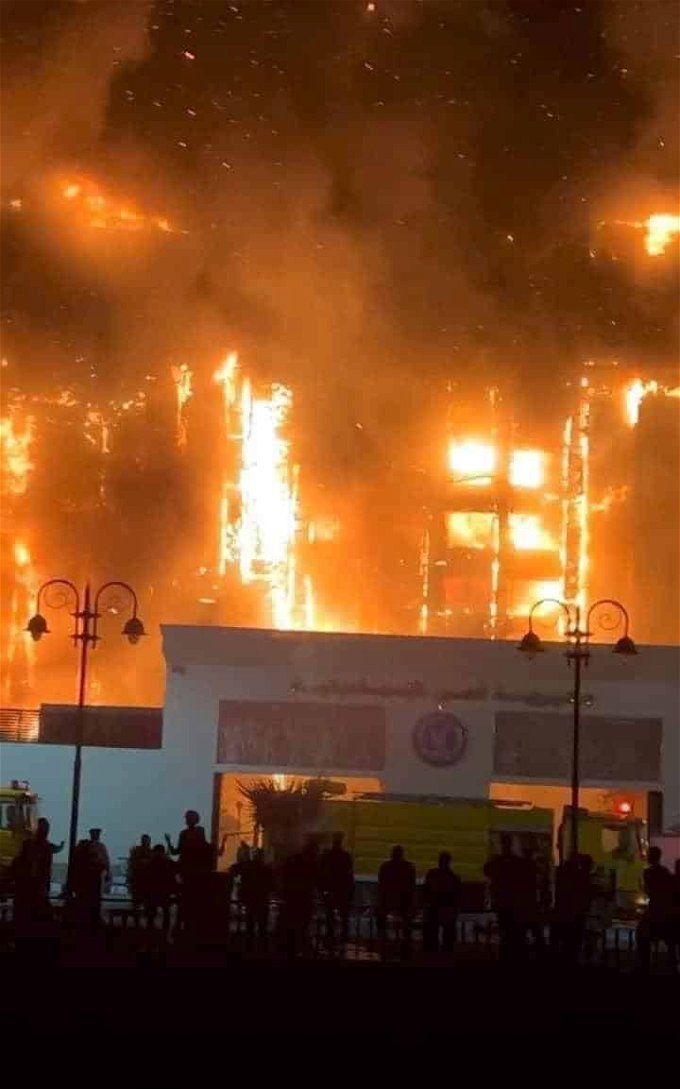 أخبار مصر | تحقيقات موسعة لبيان أسباب حريق مديرية أمن الإسماعيلية وأنباء عن وفيات