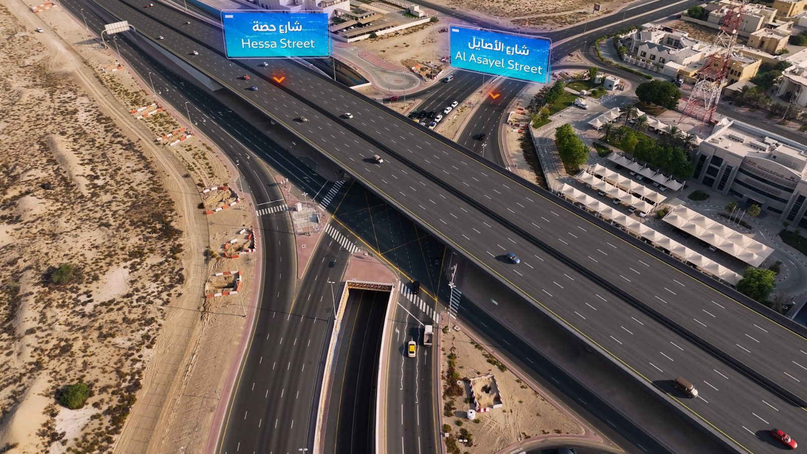“طرق دبي” ترسي عقد مشروع تطوير شارع حصة بتكلفة 689 مليون درهم بطول 4.5 كم