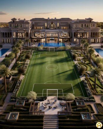 شاهد .. قصر كريستيانو رونالدو وجورجينا رودريغيز الجديد في السعودية من الأحلام.. بالصور