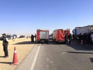 أخبار مصر | عاجل وبالأسماء .. إصابة أكثر من 7 أشخاص في حادث انقلاب على الطريق الصحراوي الشرقي