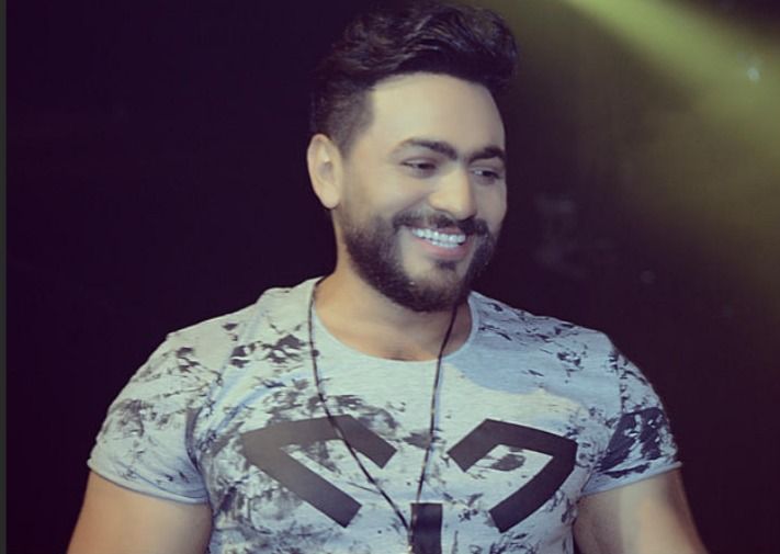 تامر حسني يشارك إبنته هوايتها المفضلة